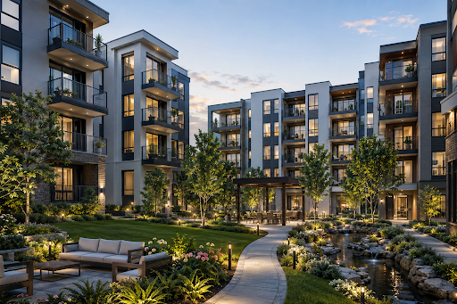 Emerald Heights Apartments - Modern Residential Complex